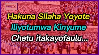 Video thumbnail of "Repentance and Holiness Worship song, Hakuna Silaha Yoyote Iliyotumwa Kinyume Chetu itakayofaulu"