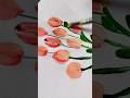 easy acrylic painting | so satisfying! #art #flowers #viral #youtubeshorts #satisfying #drawing#easy