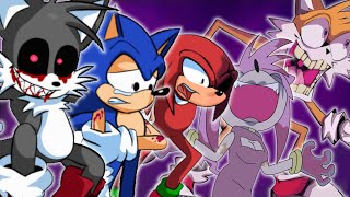 Chasing - Origin of Tails.EXE But Everyone Sings HD ❰Dialogue & 240FPS❱