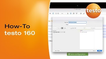 testo 160: Offline configuration with PDF form (8/13) | Be sure. Testo