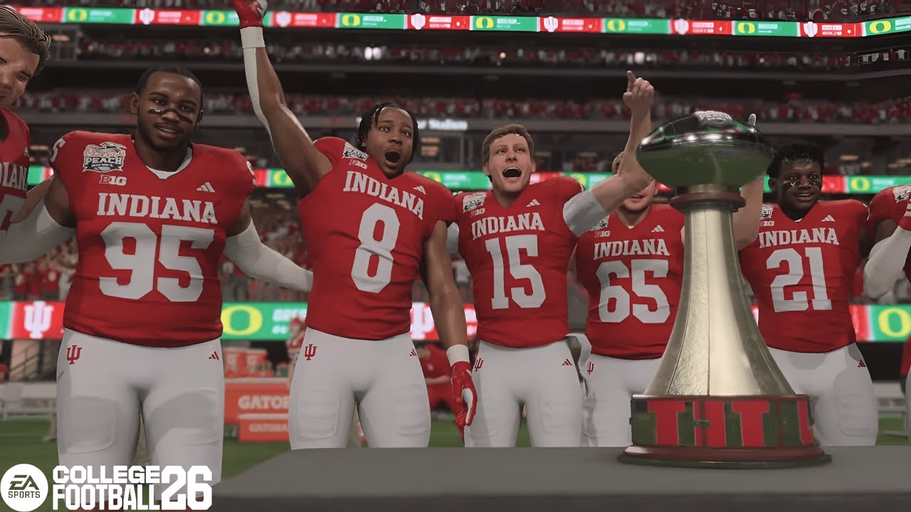 Oregon Ducks vs Indiana Hoosiers | Chick-fil-A Peach Bowl - YouTube