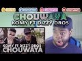 Komy Ft Dizzy Dros Chouwaya Exclusive Music Video Remix | All The Way Up | REACTION!!