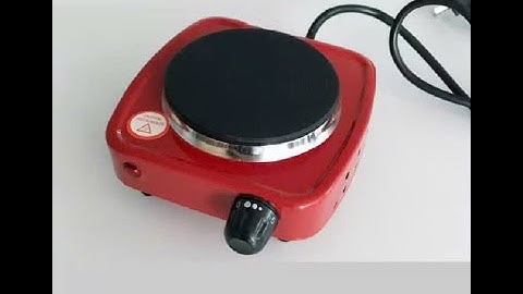 Bếp điện từ mini để bàn pha trà cafe pha sữa nấu mì rất tiện