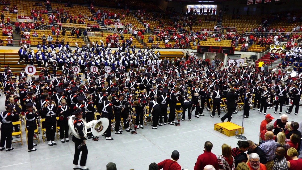 Ohio State Marching Band Dont Give A Damn for MI at Skull Session October 29 2016 OSU vs NW - YouTube
