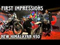 Royal enfield himalayan 450 first ride impressions