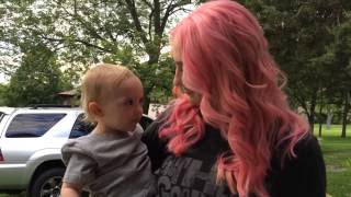 Baby's Adorable Reaction to Mom's New Hair