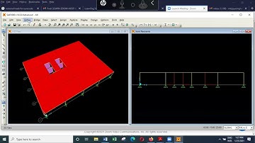 Part 02 : Create a computer model for a tall building (non twisting) by Prof. M.T.R. Jayasinghe