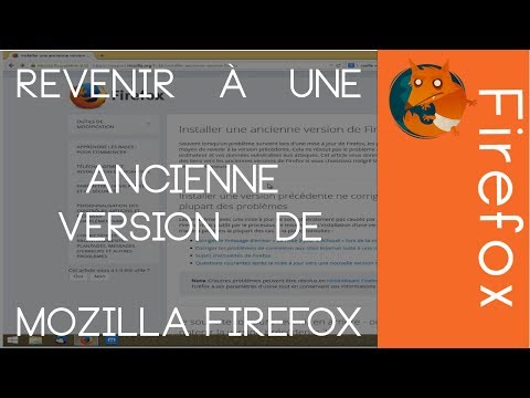 Installer une ancienne version de Firefox [Windows / MacOS / Linux]