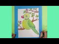 Drawing made easy  a parrot  easy to learn  by the creative bharati