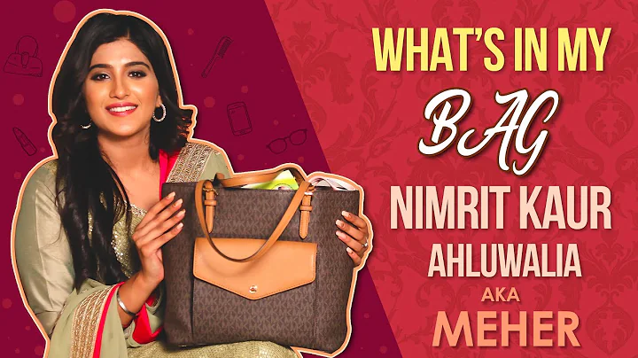 Whats In My Bag Ft. Nimrit Kaur Ahluwalia | Bag Se...