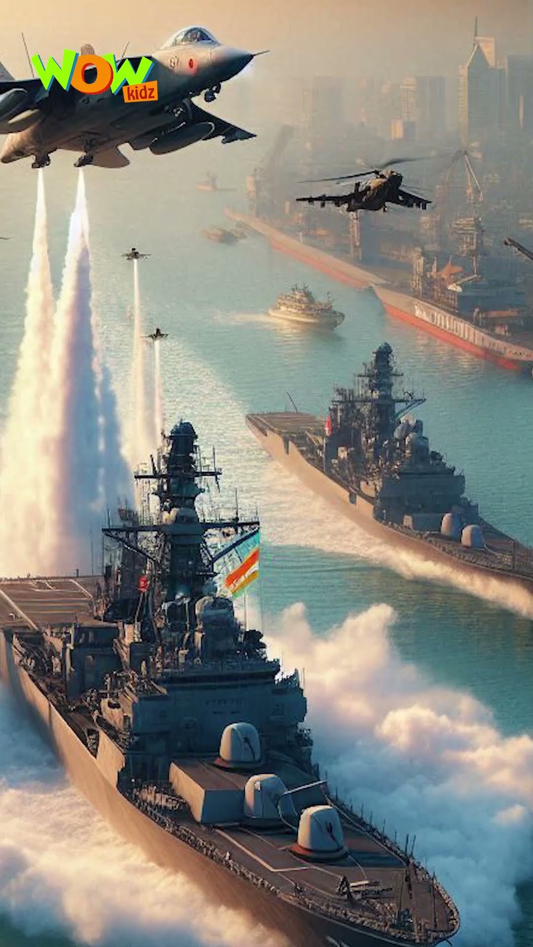 Vir bataya Indian Navy Day Ke Bare Mai | Vir The Robot Boy | Indian Navy Day | Wow Kidz #Event