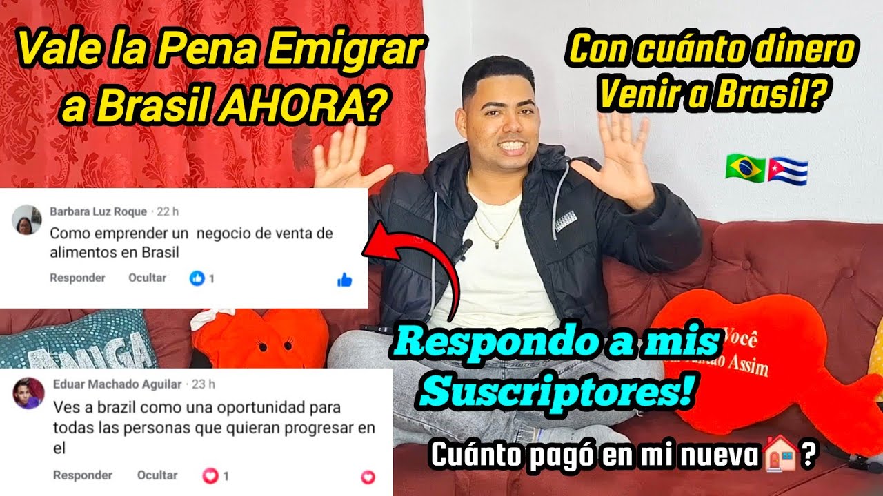 Es Actualmente BRASIL 🇧🇷 un buen país para EMIGRAR? Con CUÁNTO Dinero Llegar? Preguntas y Respuestas