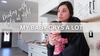 MY BABY CRIES A LOT | TAKING YOU INTO OUR NIGHT TIME ROUTINE | 3 MONTHS PP