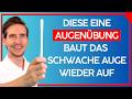 Endlich klar sehen mit BEIDEN Augen! (Augenübung für zuhause) #augentraining