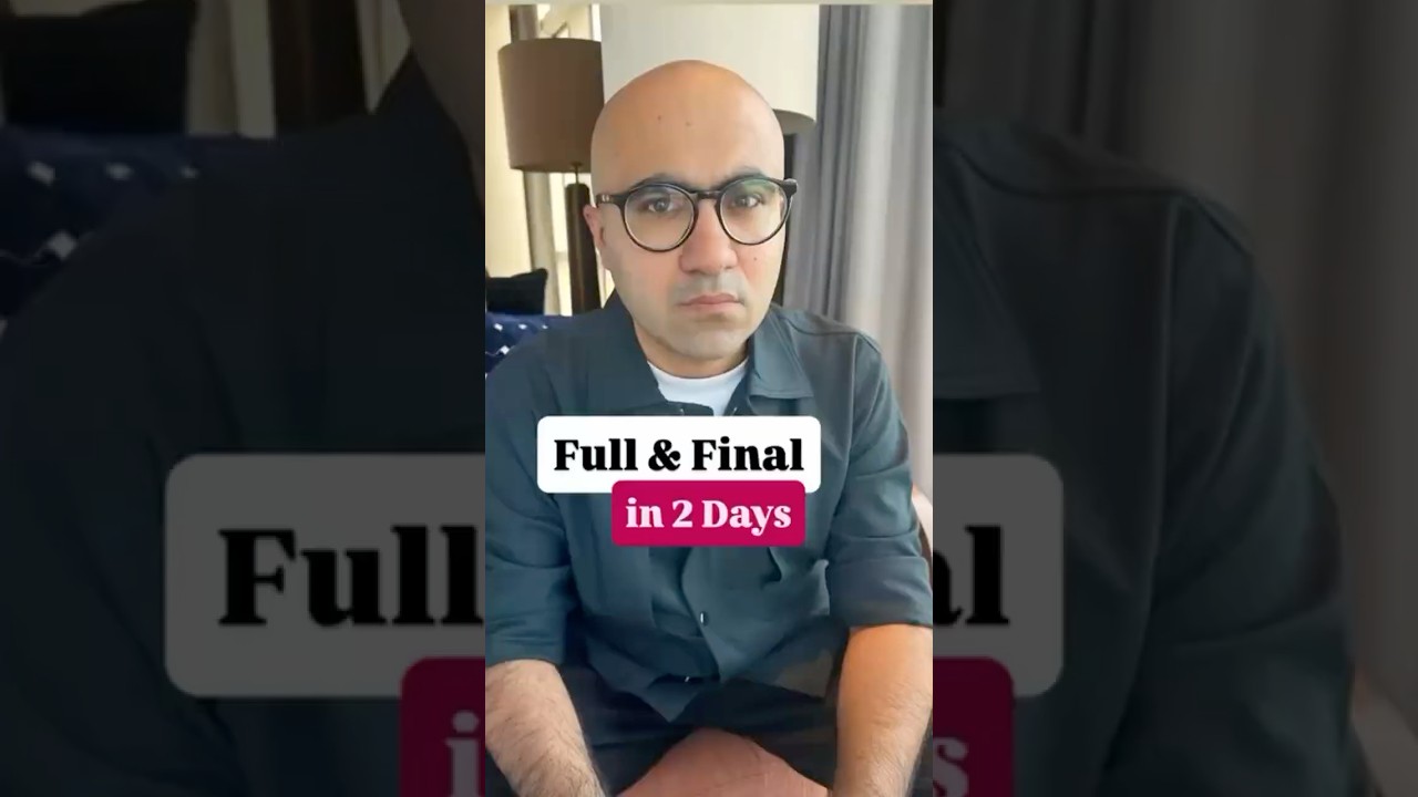 Full & Final in 2 Days | Business | Sarthak Ahuja