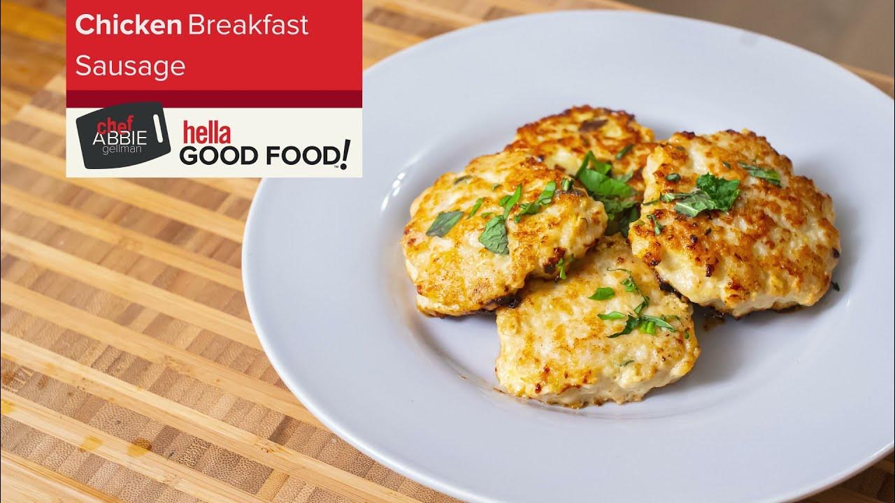 The PERFECT HOMEMADE Chicken Breakfast Patties YouTube