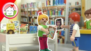 Playmobil Film - Lena In Der Bücherei - Familie Hauser Spielzeug Video Für Kinder