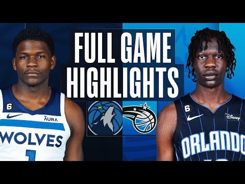 Timberwolves at magic | nba full game highlights | november 16, 2022