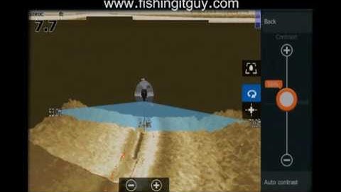 Fishing I.T. Guy Shows you Lowrance Structure Scan 3D.