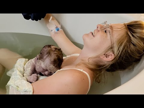 Real & Raw Live Birth Vlog / Surprise Gender / All Natural Water Birth