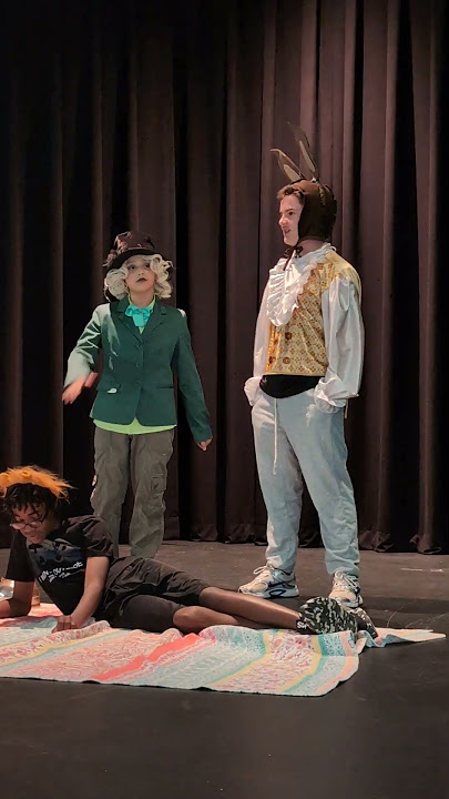 Alice in Wonderland play Noble elementary