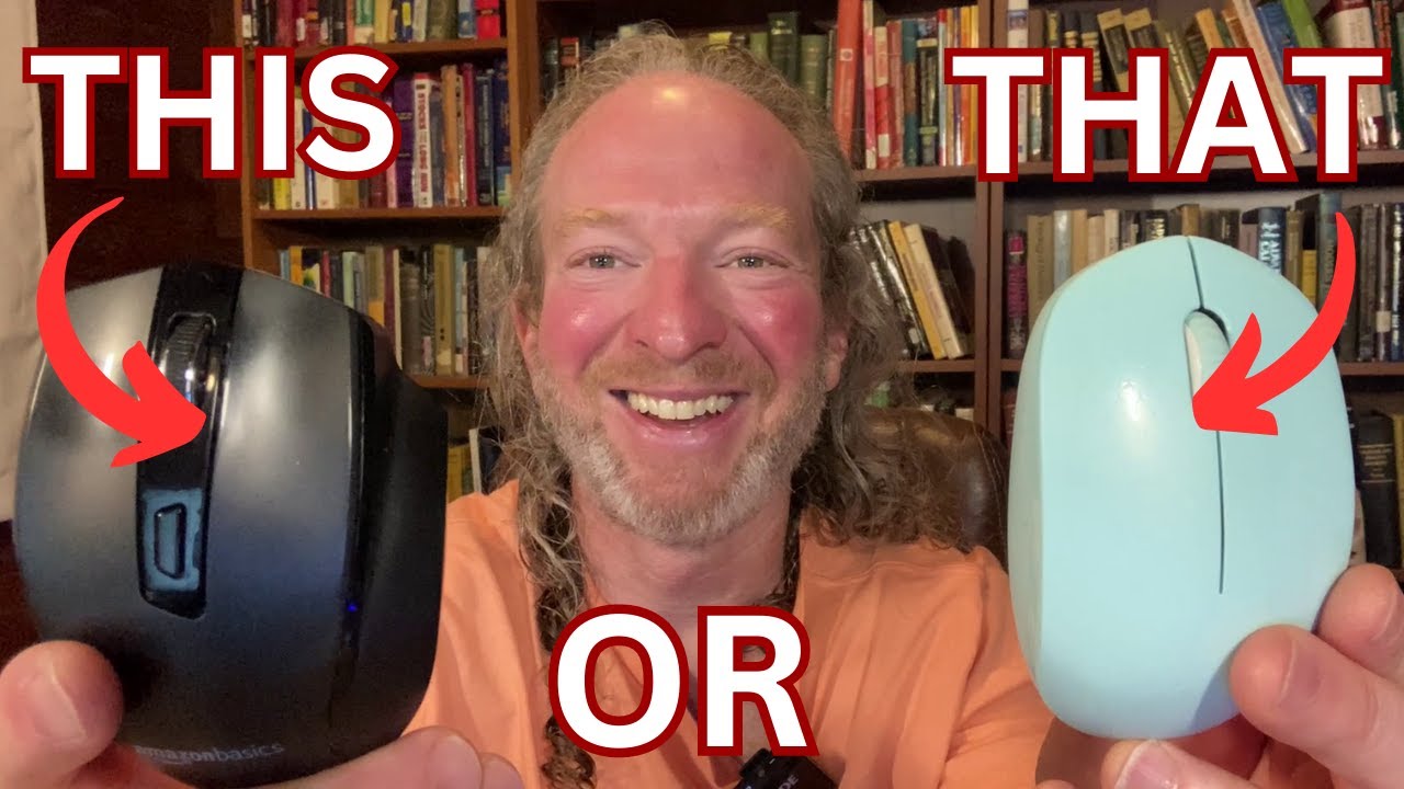 Amazon Basics Ergonomic Wireless Mouse versus Seenda Wireless Mouse