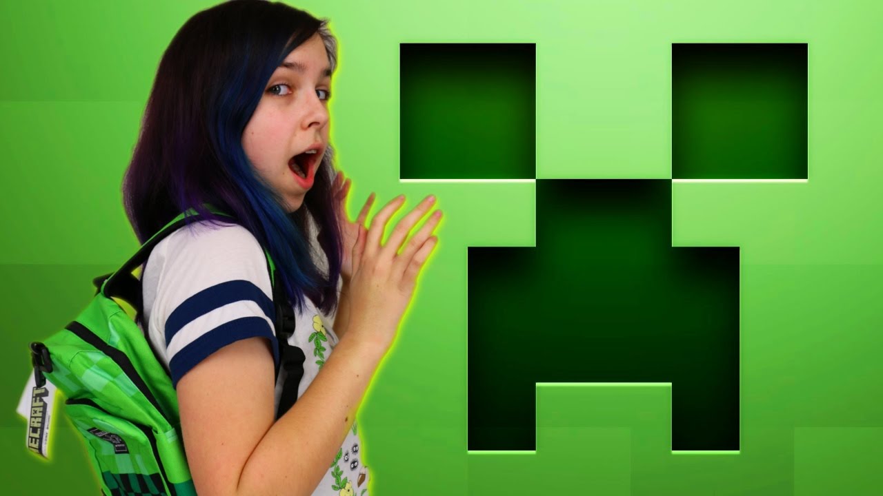 MINECRAFT OFFICIAL MONTHLY MINE CHEST OPENING | CREEPER! | RADIOJH AUDREY