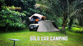 Solo Car Camping along the Riverfront - Suzuki Jimny JB74 - Pocket Basecamp - 033