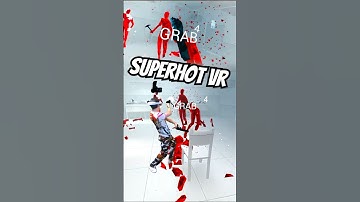 Superhot VR in REALTIME Mixed Reality #VR #superhot #virtualreality