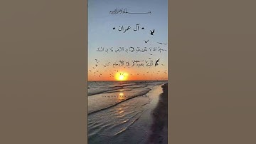 اجمل تلاوة هادئة ما تيسر من سورة آل عمران