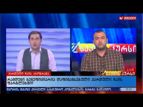 რამდენი ბენეფიციარია დაფინანსებული ქართულ ჩაის ფარგლებში?