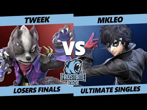 Frostbite 2020 SSBU Losers Finals - TSM | Tweek (Wolf) Vs. MkLeo (Joker) Smash Ultimate Singles