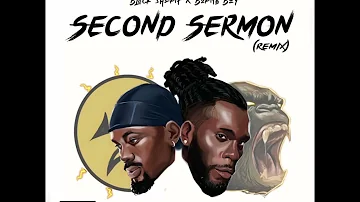 Black Sherif ft Burna Boy - Second Sermon remix ( Audio Slide )