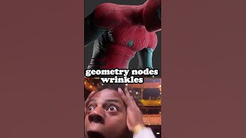 Blender Geometry nodes wrinkles by Cartesian Caramel