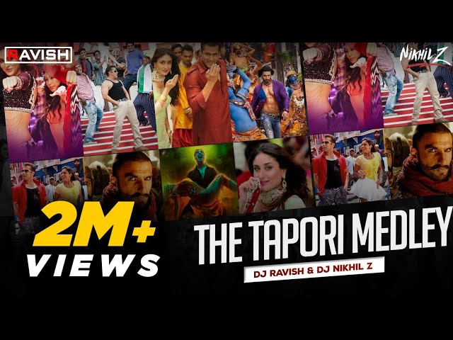 The Tapori Medley | DJ Ravish & DJ Nikhil Z | Best Tapori Songs Medley | Malhari, Bam Bhole & More class=