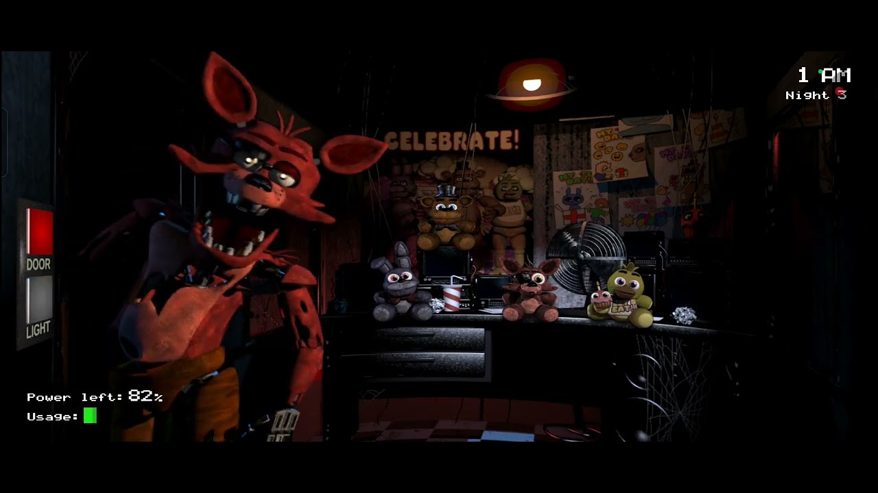 Играю в фнаф 1