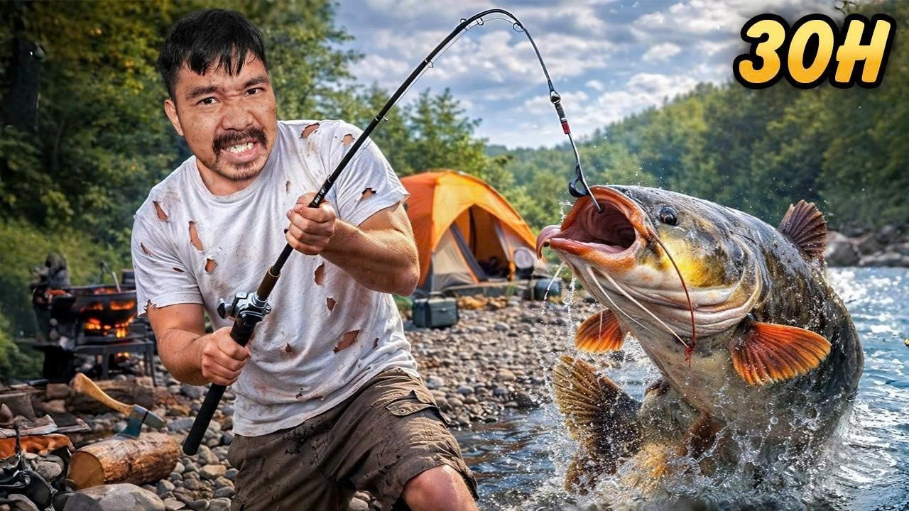 PHD - Sinh Tồn Ở Bờ Sông - Chạm Trán Với Siêu Cá Khổng Lồ