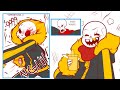 Sans is an amazing brother【 Undertale Comic Dub Compilation 】