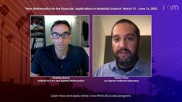 Spring 2023 Info Session - New Mathematics for the Exascale: Applications to Materials Science