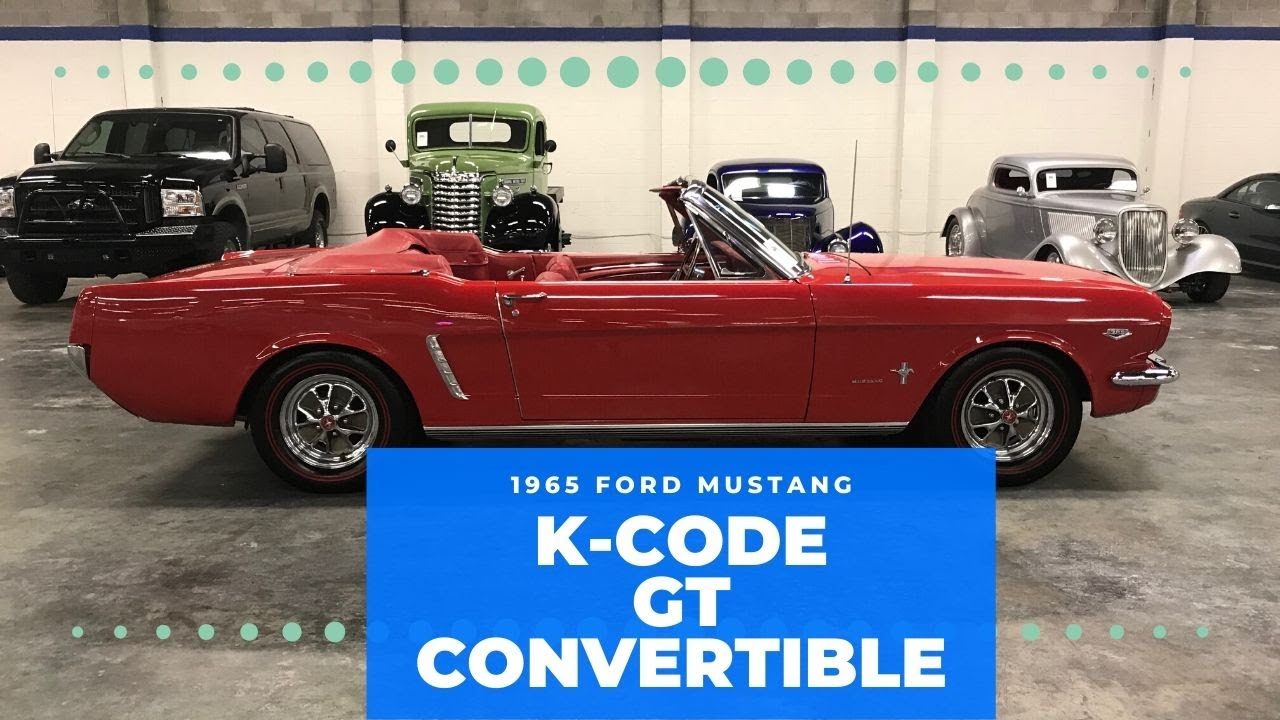 1965 Mustang K-Code GT Convertible
