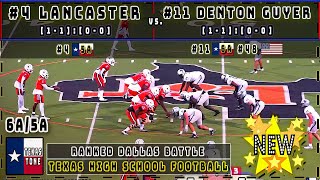 #4 Lancaster vs #11 Denton Guyer Football | [FULL GAME] by Texas Tone - Football 3,035 views 8 months ago 19 minutes