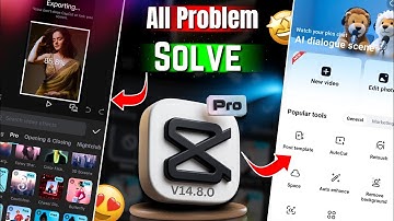 CapCut Pro Latest 14.8.0 Update | How To Fix Capcut NO Internet Problem After Update 100% Working