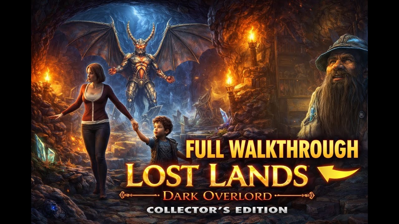LOST LANDS 1: DARK OVERLORD - Full Game Walk through Latest