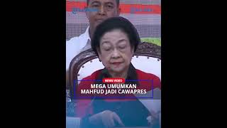 SAH❗ Megawati Umumkan Mahfud MD Jadi Cawapres Ganjar Pranowo