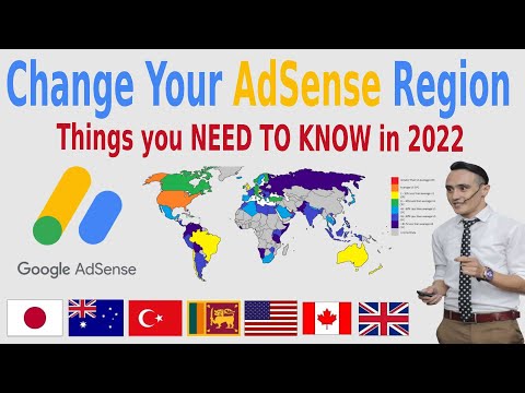 Change country in Google AdSense 2022, Switch AdSense Region
