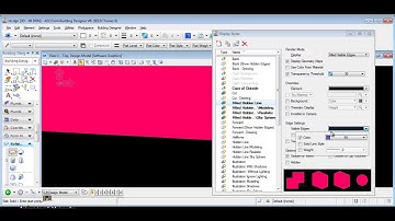 AECOsim Building Designer  06 DISPLAY STYLE