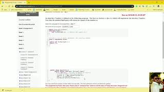 NPTEL JAVA WEEK 5 QUESTIONS ANSWER