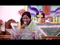 Testimony by Sis. Chandra Rajasekar.