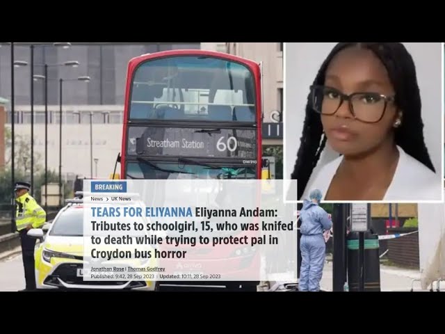 Croydon ?? Schoolgirl "Eliyanna Andam" Bus St@bbing 27th Sept Situation  Reveal #breakingnews - YouTube