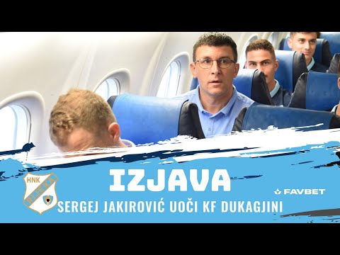 Konferencijska liga: Sergej Jakirović uoči KF Dukagjini - 2. pretkolo (2023./2024.)